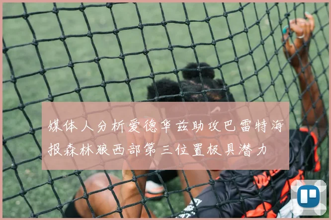媒体人分析爱德华兹助攻巴雷特海报森林狼西部第三位置极具潜力