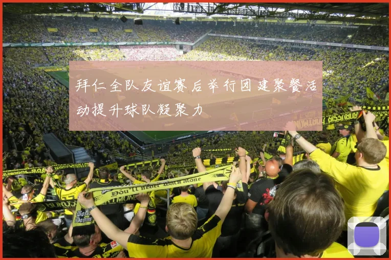 拜仁全队友谊赛后举行团建聚餐活动提升球队凝聚力